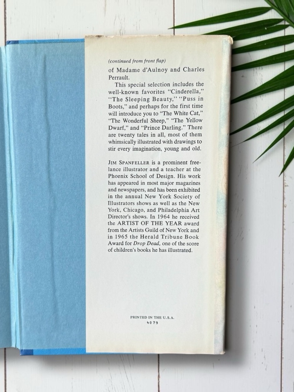 Vintage The Blue Fairy Book Andrew Lang 1969 Hardcover Dust Jacket Illustrated - Picture 10 of 15
